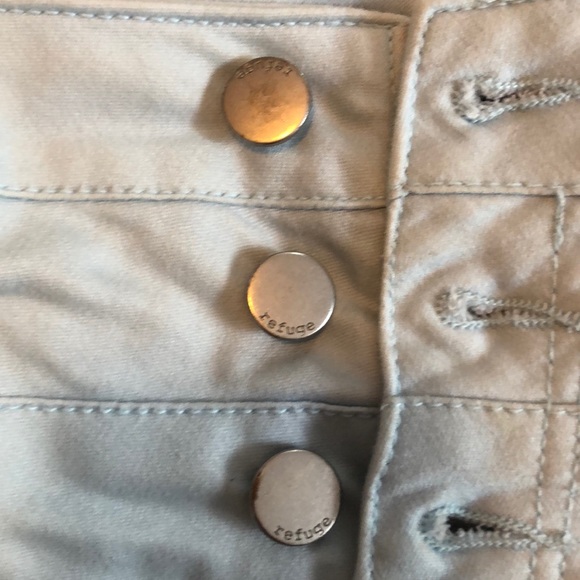 Worn, in good condition light blue shorts - Picture 3 of 3